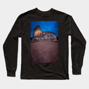 Colosseum at Night Long Sleeve T-Shirt